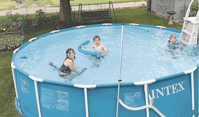 Above-ground pool